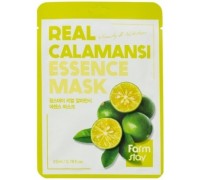 Тканевая маска для лица с экстрактом каламанси Farmstay Real Calamansi Essence Mask 23мл 