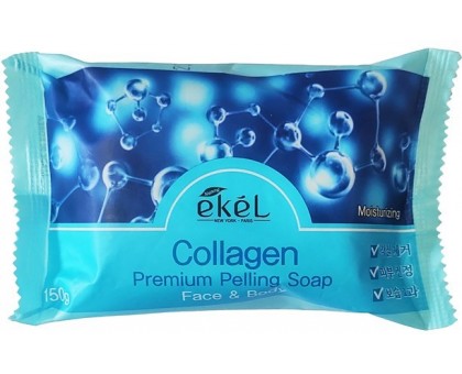 Мыло с коллагеном Ekel Peeling Soap Collagen, 150 г