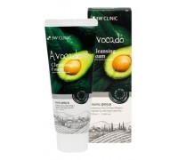 Пенка с экстрактом авокадо 3W Clinic Avocado Cleansing Foam, 100 мл