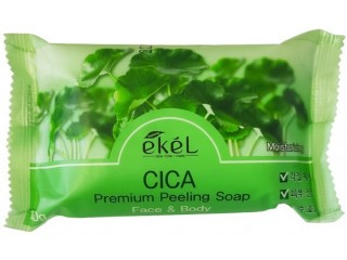 Мыло с экстрактом центеллы Ekel Peeling Soap Cica, 150 г