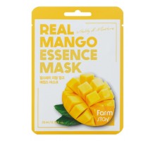 Маска для лица тканевая с экстрактом манго Real Mango Essence Mask FarmStay 23мл