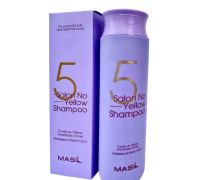 Тонирующий шампунь для осветленных волос Masil 5 Salon No Yellow Shampoo, 300 мл