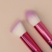 Набор кистей для макияжа «PENCIL», 5 предметов, цвет фиолетовый/розовый.