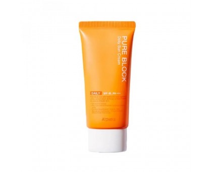 Солнцезащитный крем увлажняющий A'Pieu Pure Block Natural Daily Sun Cream SPF 45++, 50 мл.