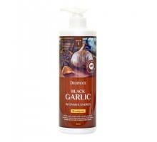 Шампунь укрепляющий  с черным чесноком Deoproce Black Garlic Intensive Energy Shampoo, 1000 мл.