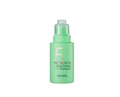 Глубокоочищающий шампунь с пробиотиками Masil 5 Probiotics Scalp Scaling Shampoo, 50 мл.
