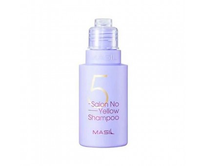 Тонирующий шампунь для осветленных волос Masil 5 Salon No Yellow Shampoo, 50 мл