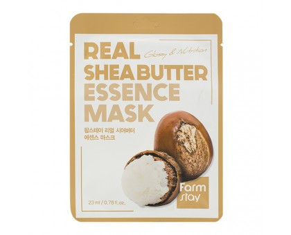 Тканевая маска FarmStay Real Shea Butter Essence Mask