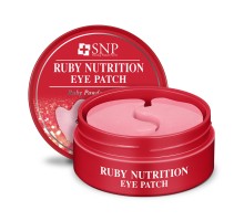 Патчи вокруг глаз с экстрактом пудры рубина SNP Ruby Nutrition Eye Patch