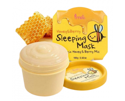 Маска для лица МЕД/ЯГОДЫ Honey&Berry Sleeping Mask, 100 гр