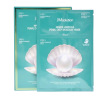 Трёхшаговый увлажняющий набор с жемчугом JMsolution Marine Luminous Pearl Deep Moisture Mask 