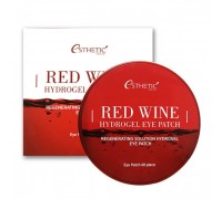 Гидрогелевые патчи с экстрактом красного вина Esthetic House Red Wine Hydrogel Eye Patch 60 штук (30 пар)