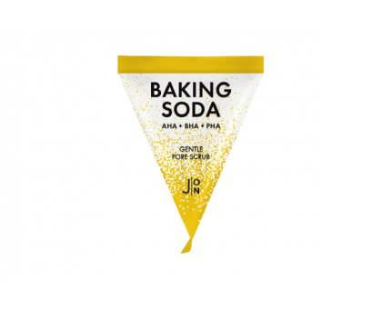 Скраб для лица содовый  J:ON Baking Soda Aha+Bha+Pha Gentle Pore Scrub, 5 мл