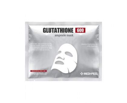 Тканевая маска осветляющая ампульная с глутатионом Medi-Peel Bio-Intense Glutathione White Ampoule Mask 