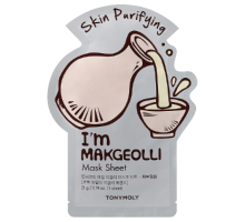 Тканевая маска для лица с макколи Tony Moly I'm Real Makgeolli Mask Sheet, 21 мл