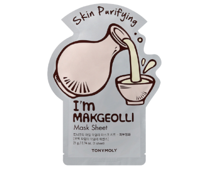 Тканевая маска для лица с макколи Tony Moly I'm Real Makgeolli Mask Sheet, 21 мл