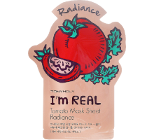 Маска для лица TONY MOLY I'm Real Tomato Mask Sheet Тканевая с экстрактом томатов, 21мл