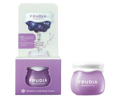 Увлажняющий крем для лица с соком черники Frudia Blueberry Hydrating Cream, 10мл