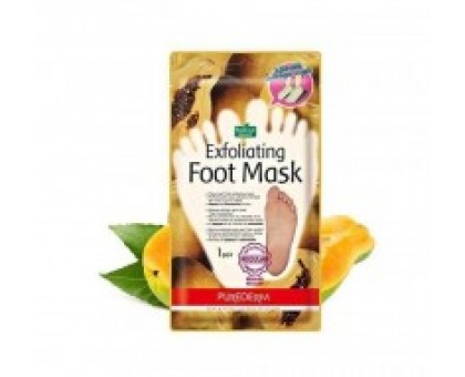 Пилинг-носочки для ног Purederm Botanical Choice Exfoliating Foot Mask