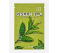Тканевая маска с экстрактом зеленого чая тканевая The Saem Natural Green Tea Mask Sheet
