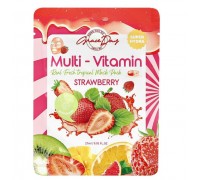 Тканевая маска с экстрактом клубники Grace Day Multi-Vitamin Strawberry Mask Pack