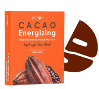 Тонизирующая гидрогелевая маска для лица с какао Petitfee Cacao Energizing Hydrogel Face Mask, 32 gr