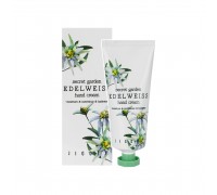 Крем для рук с экстрактом эдельвейса Jigott Secret Garden Edelweiss Hand Cream, 100 мл.