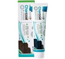 Зубная паста c серебром и бамбуковым углем Hanil Nano Charcoal Dental Toothpaste, 180 мл.