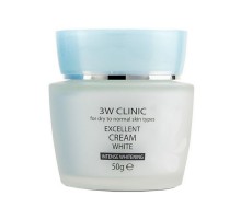 Крем для лица 3W Clinic Excellent White Cream, 50 мл