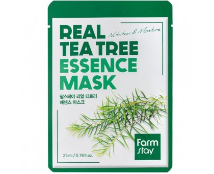 Тканевая маска Farm Stay с экстрактом чайного дерева, 23 мл 