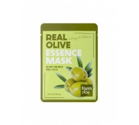 Тканевая маска с оливой FarmStay Real Olive Essence Mask, 23мл