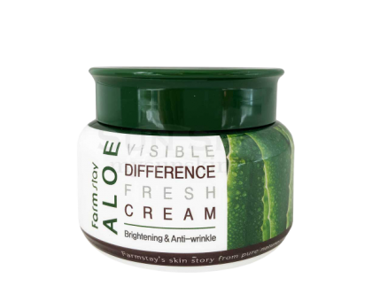 Крем с алоэ FARM STAY Visible Difference Fresh Cream Aloe 100 мл