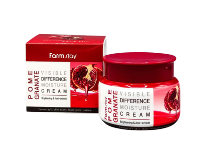 Увлажняющий крем для лица с экстрактом граната FarmStay Visible Difference Pomegranate Moisture Cream, 100 мл.