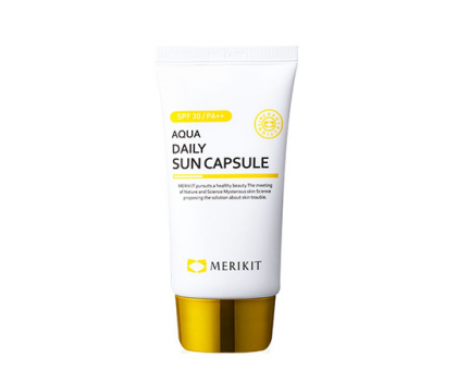 Гель солнцезащитный Merikit Aqua Daily Sun Capsule SPF30/PA++.