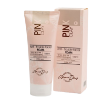 Пенка с розовой глиной GRACE DAY Pink Clay Anti-Trouble Facial Foam, 180 мл