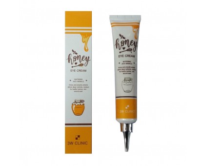 Увлажняющий крем для век с мёдом  3W Clinic Honey Eye Cream, 40 gr