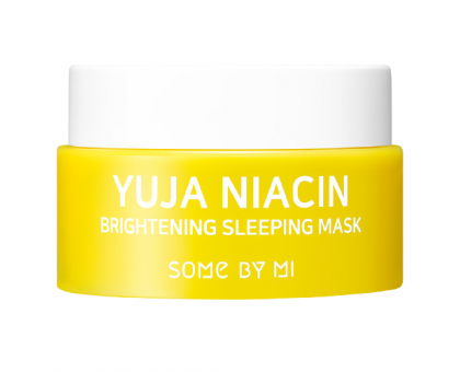 Миниатюра осветляющая ночная маска с экстрактом юдзу Some By Mi Yuja Niacin Brightening Sleeping Mask 15 мл