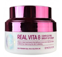 Витаминный крем для лица Enough Real Vita 8 Complex Pro Bright Up Cream, 50 мл.