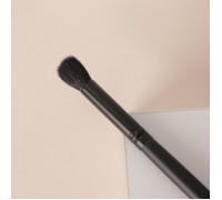 Кисть для макияжа «Premium», 19,5 см, цвет чёрный