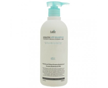 Безсульфатный протеиновый шампунь Lador Keratin LPP Shampoo, 530 мл.