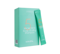 Глубокоочищающий шампунь с пробиотиками Masil 5 Probiotics Scalp Scaling Shampoo, 8 мл.