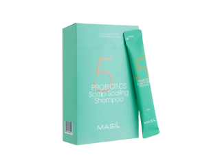 Глубокоочищающий шампунь с пробиотиками Masil 5 Probiotics Scalp Scaling Shampoo, 8 мл.