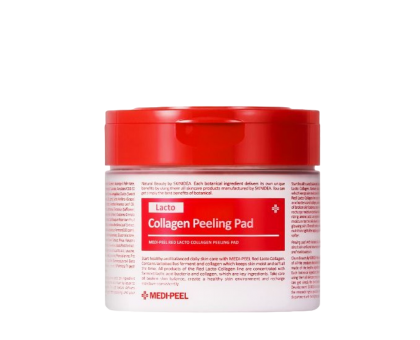 Матирующие пилинг-пэды с лактобактериями и коллагеном Medi-Peel Red Lacto Collagen Peeling Pad