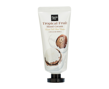 Крем для рук с маслом ши FarmStay Tropical Fruit Hand Cream Moist Full Shea Butter, 50 мл.