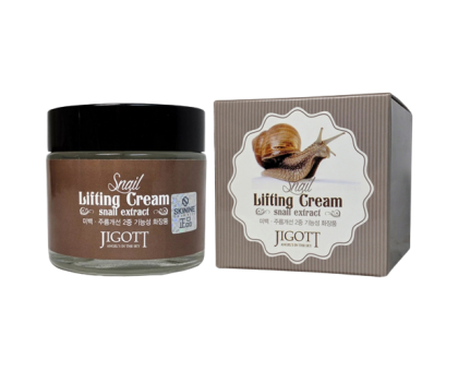 Лифтинг-крем на основе улиточной слизи Jigott Snail Lifting Cream, 70 мл
