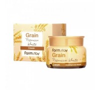 Осветляющий крем с маслом ростков пшеницы FARMSTAY Grain Premium White Cream,100гр