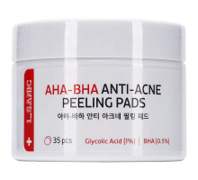 Отшелушивающие пэды с кислотами против несовершенств кожи AHA-BHA Anti-Acne Peeling Pads 35шт