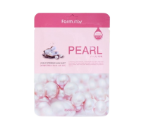 Маска для лица тканевая с экстрактом жемчуга FARM STAY visible difference mask sheet pearl
