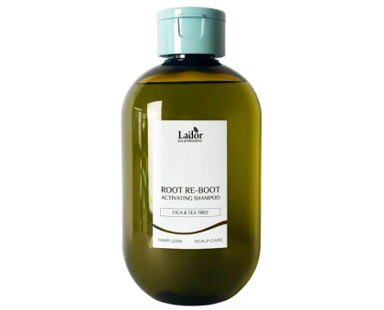 Активирующий шампунь для жирной кожи головы Lador Root Re-Boot Activating Shampoo Cica & Tea Tree