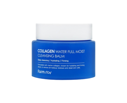 Очищающий бальзам для умывания с коллагеном FarmStay Collagen Water Full Moist Cleansing Balm, 95мл